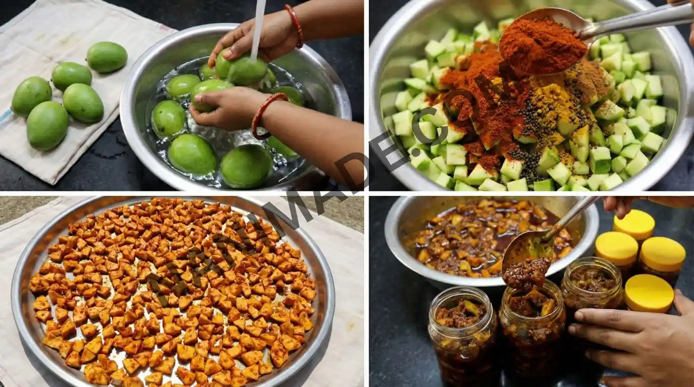 Traditional pickle ingredients
